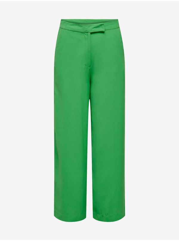 JDY Green Womens Wide Pants JDY Vincent - Ladies