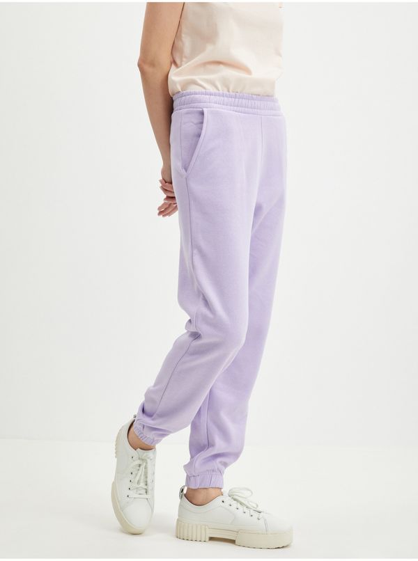 JDY Light purple women's sweatpants JDY Line - Women