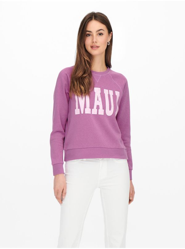 JDY Purple Sweatshirt with Prints JDY Venus - Women