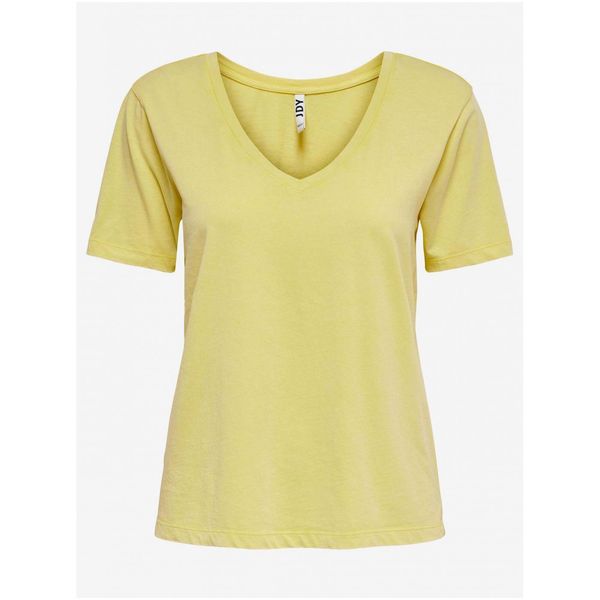 JDY Yellow basic T-shirt JDY Farock - Women