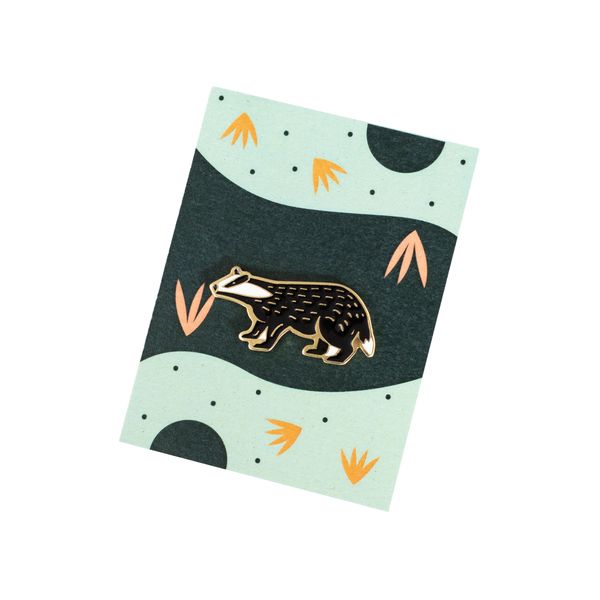 Kabak Kabak Unisex's Pin Badger