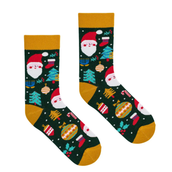 Kabak Kabak Unisex's Socks Santa Claus