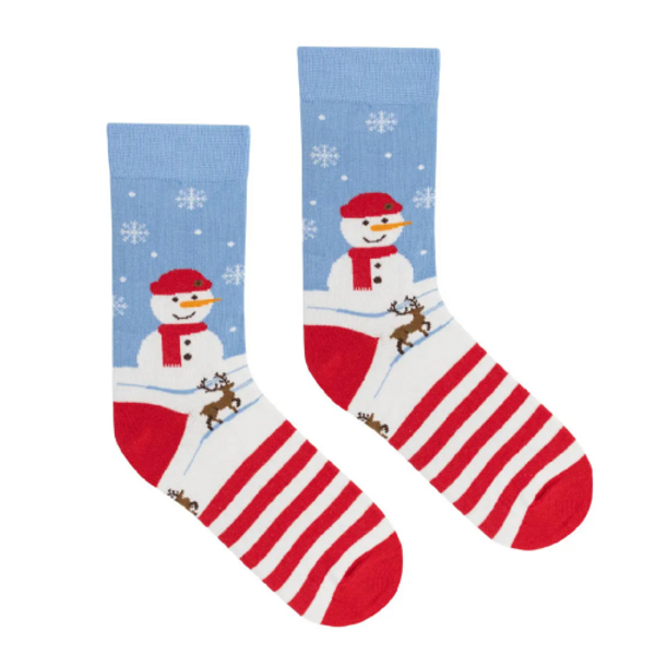 Kabak Kabak Unisex's Socks Winter Snowman