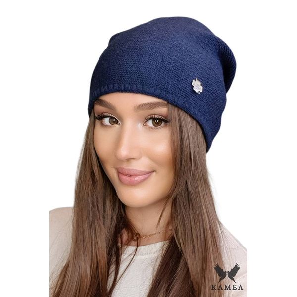 Kamea Kamea Woman's Hat K.22.031.12 Navy Blue