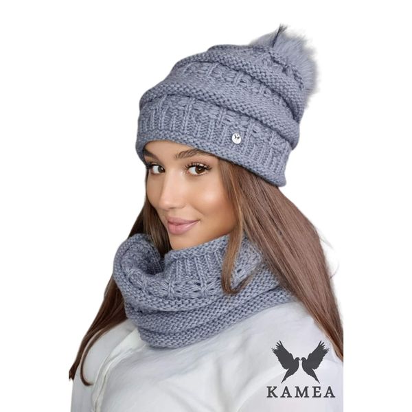Kamea Kamea Woman's Set Hat&Chimney K.22.206.06