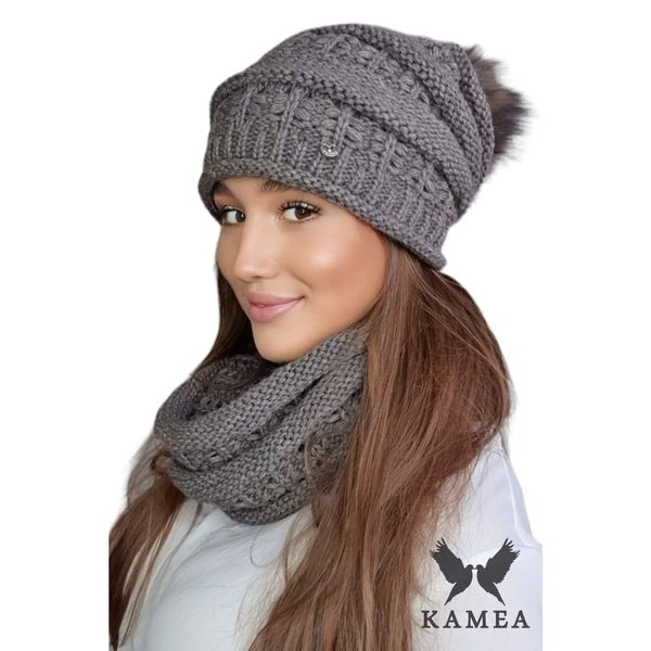 Kamea Kamea Woman's Set Hat&Chimney K.22.206.11