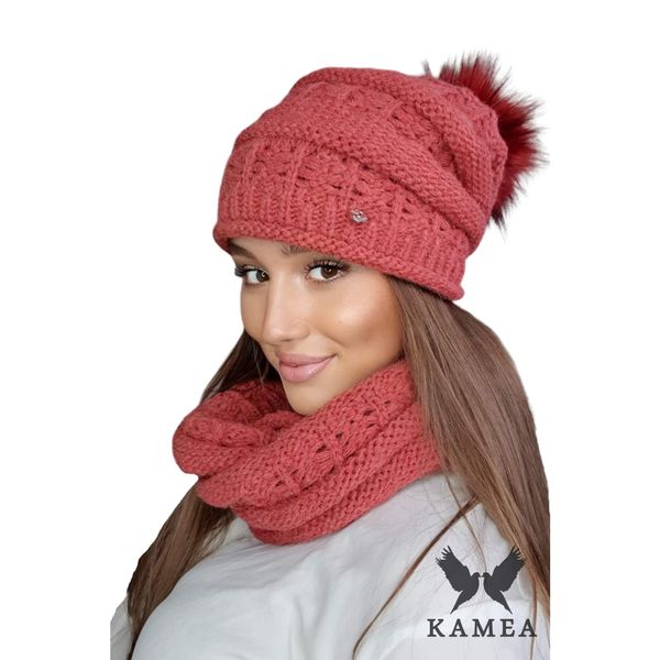 Kamea Kamea Woman's Set Hat&Chimney K.22.206.22
