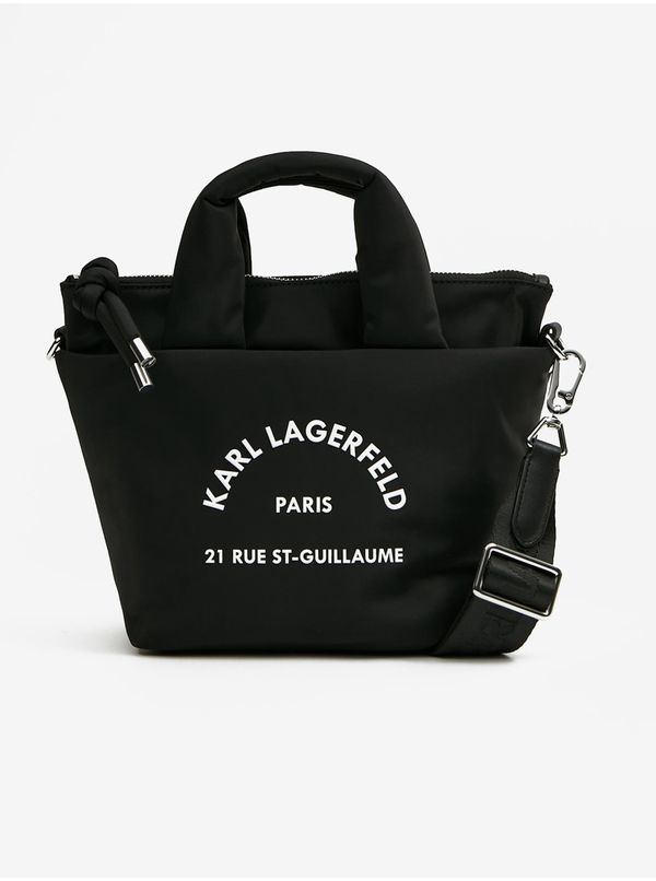 Karl Lagerfeld Black Ladies Handbag KARL LAGERFELD Interstellar Roller Derby - Ladies