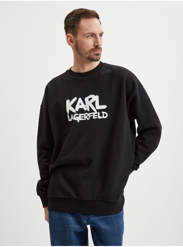 Karl Lagerfeld Black men's sweatshirt KARL LAGERFELD - Men's