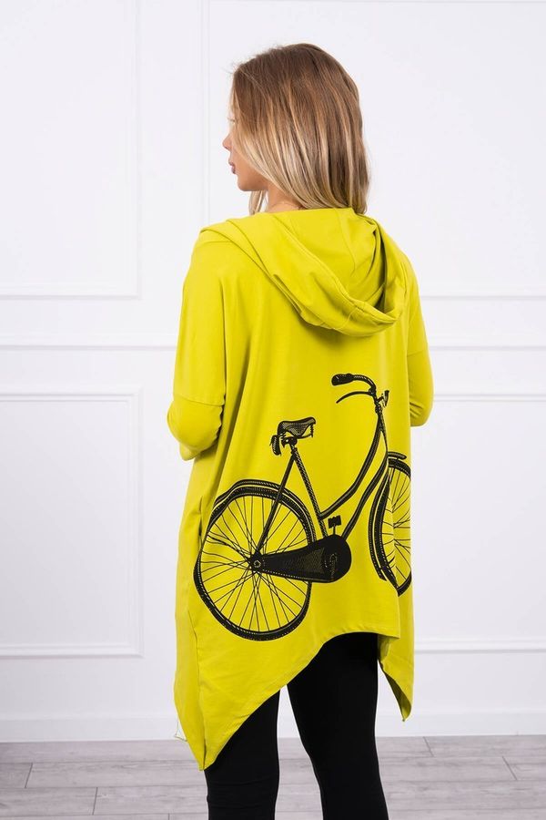 Kesi Bluza z nadrukiem roweru kiwi