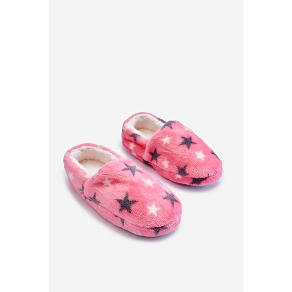 Kesi Children's Insulated Slip-On Slippers In Stars Pink Meyra