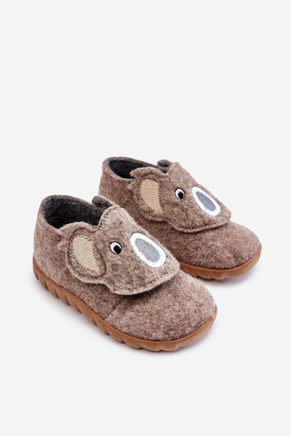 Kesi Children's slippers Befado Koala 620P002 Beige
