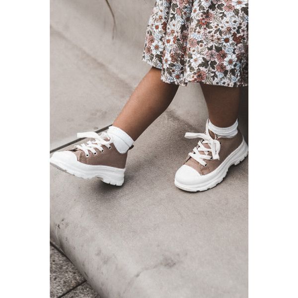 Kesi Children's Sneakers On A Platform Beige Travel Time