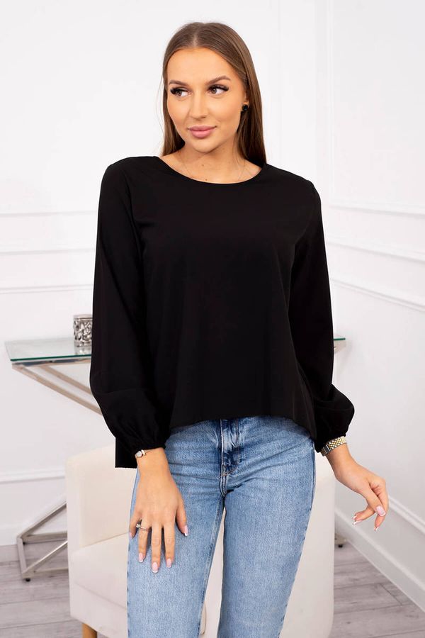 Kesi Elegant flowing blouse black