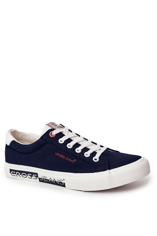 Kesi Fashion Classic Sneakers Cross Jeans JJ1R4028C navy blue