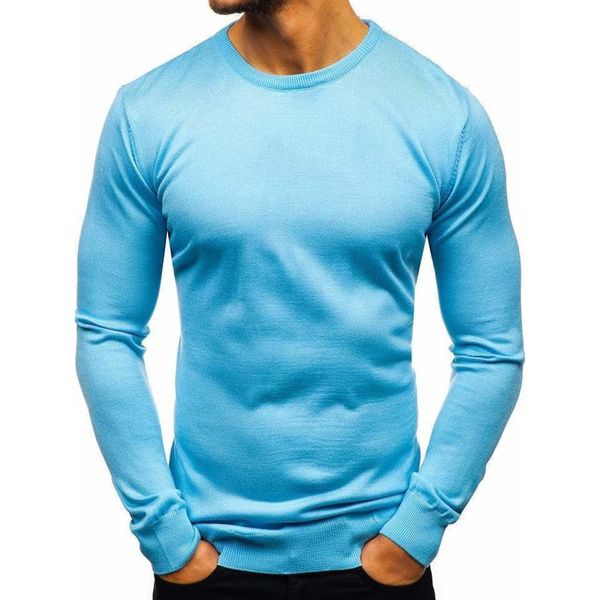 Kesi Fashion men's sweater 2300 - light blue,