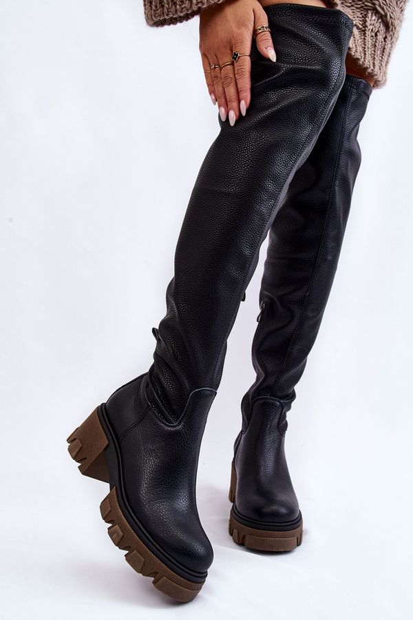 Kesi Fashionable women's boots Black Venise