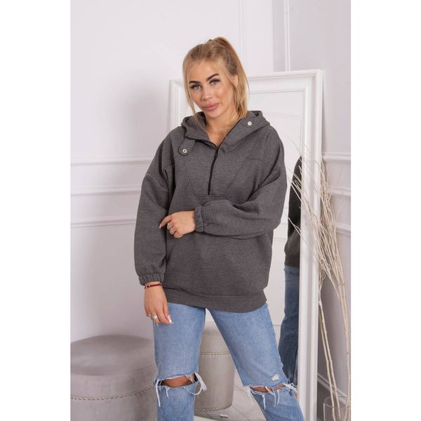 Kesi Hooded sweatshirt graphite