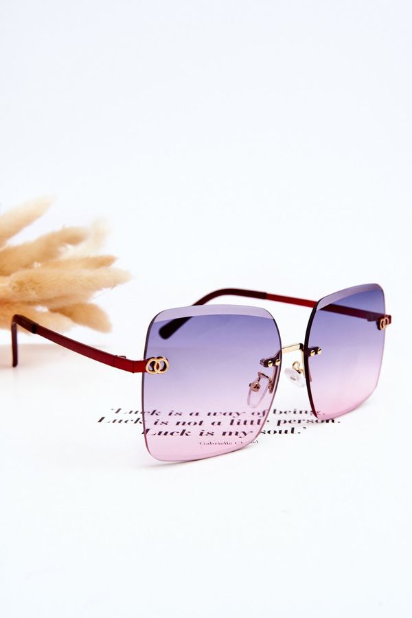 Kesi Large Women's Sunglasses 400UV E4721 Red