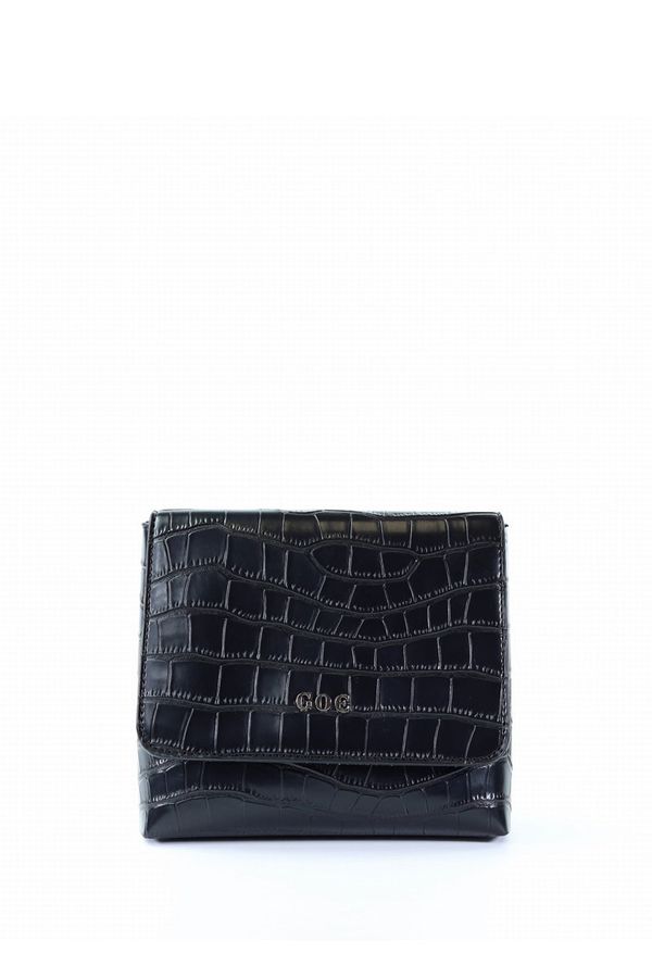 Kesi Leather Bag Small Messenger Bag GOE ZNJ034 Black
