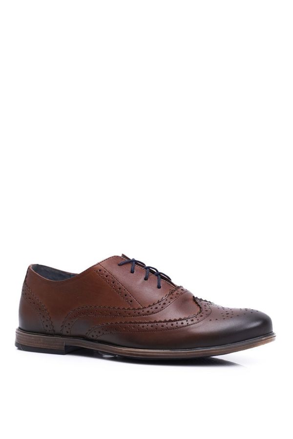 Kesi Men's Low Shoes Casual Nikopol Leather Brown 1733