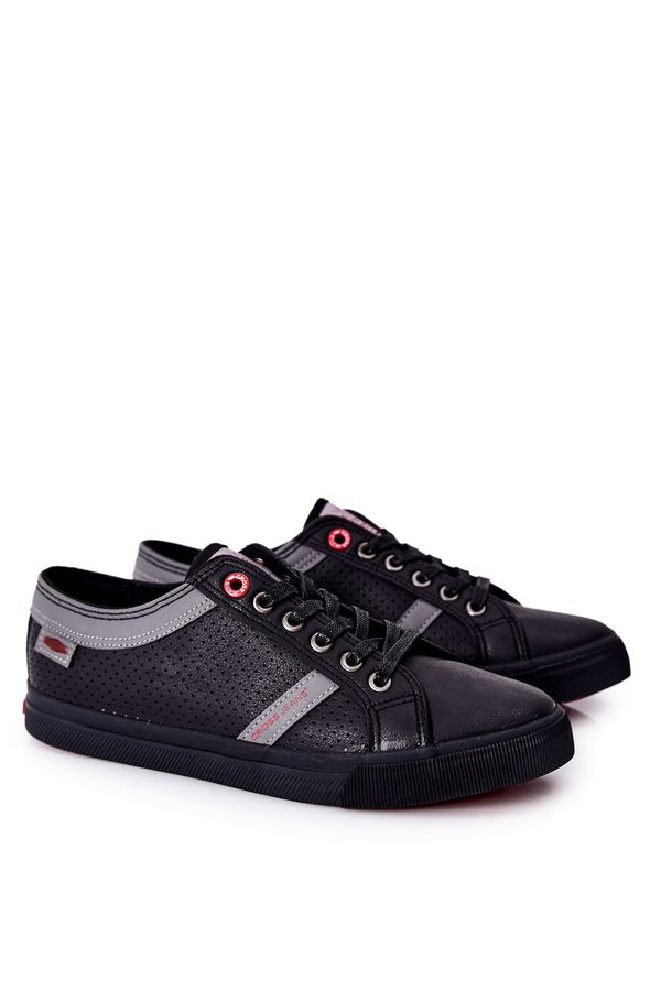 Kesi Mens Sneakers Cross Jeans II1R4004C black