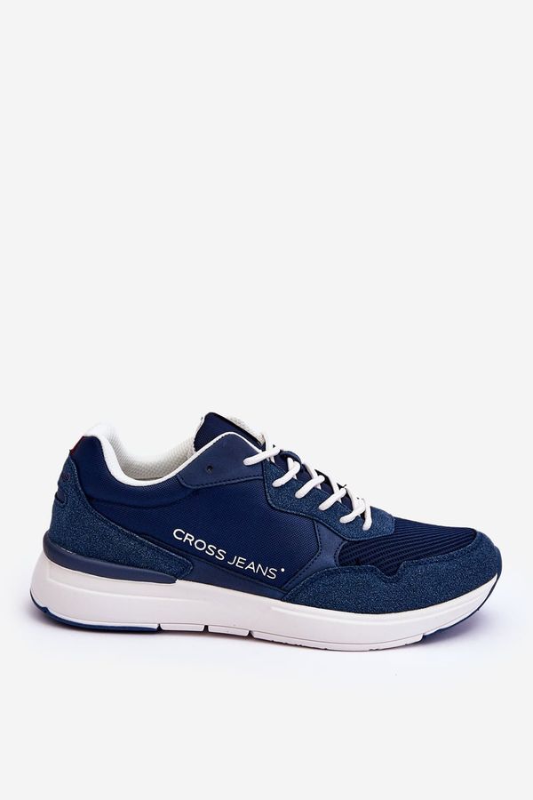Kesi Men's Sport Shoes Cross Jeans LL1R4051 Navy Blue