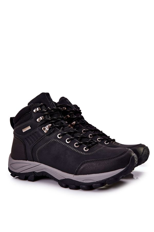 Kesi Mens trekking insulated shoes black Dannis