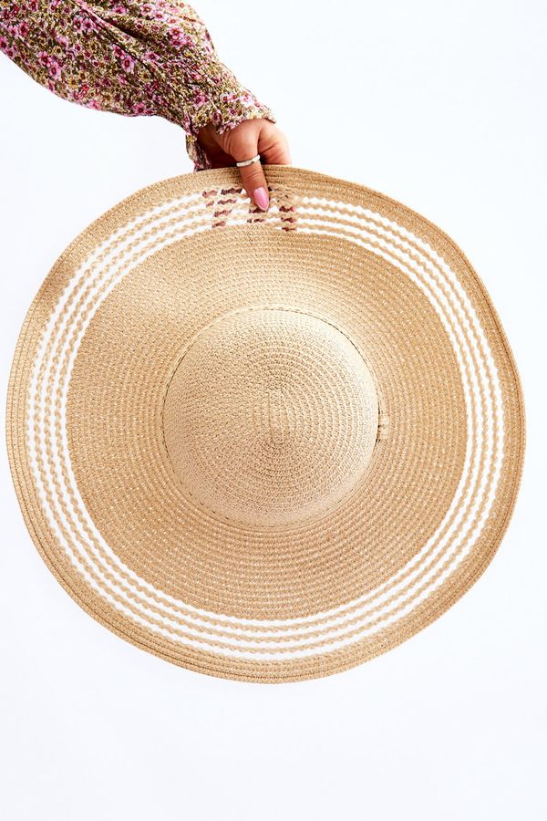 Kesi Ordinary adjustable women's hat light beige