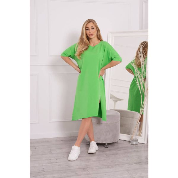 Kesi Oversize dress light green