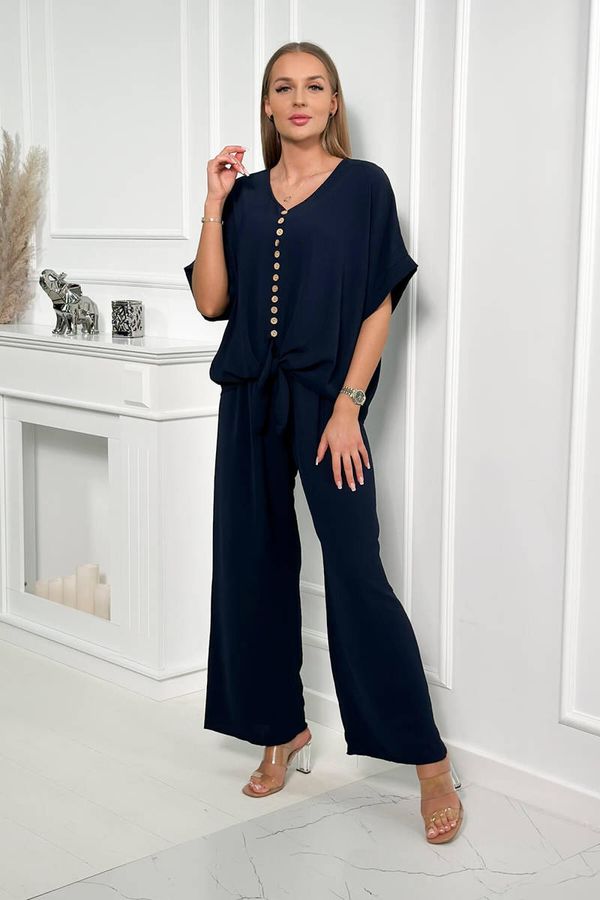 Kesi Set of blouses with trousers dark blue