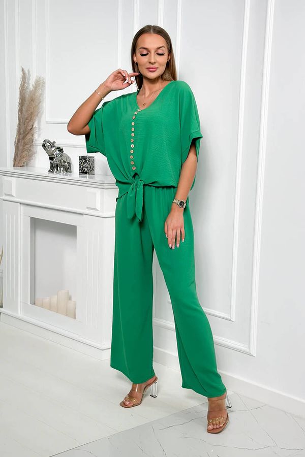 Kesi Set of blouses with trousers green