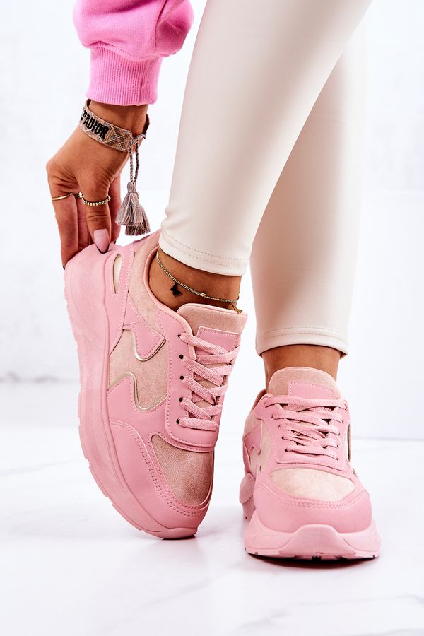 Kesi Sneakersy damskie Kesi Pink Bethell