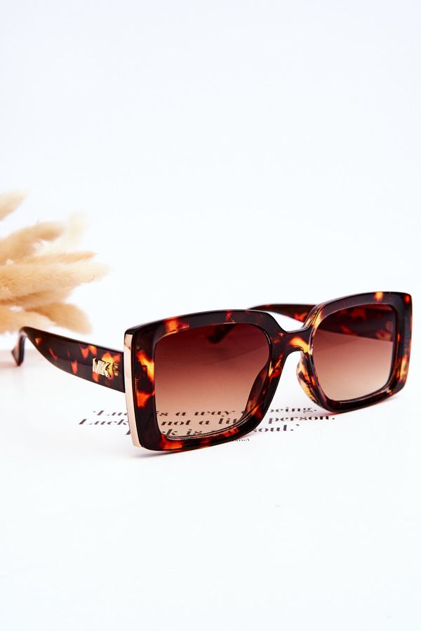 Kesi Sunglasses with decoration M2366 Marbled brown