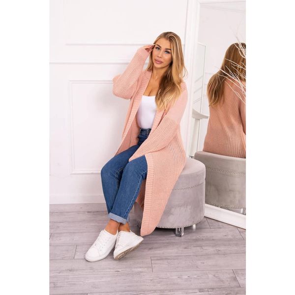 Kesi Sweater long cardigan light powdered pink