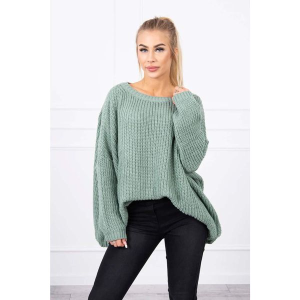 Kesi Sweter Oversize ciemna mięta