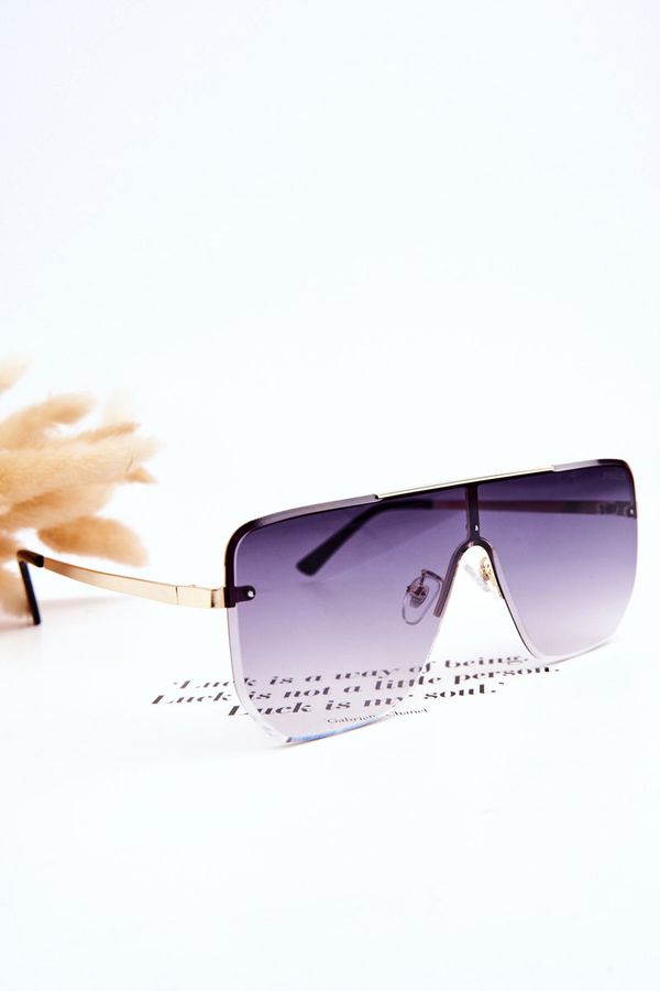 Kesi Trendy Sunglasses 400UV Prius V310 Gradient Golden-Purple