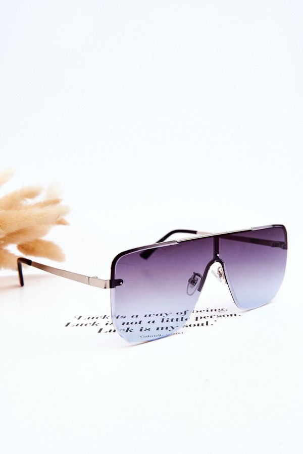 Kesi Trendy Sunglasses 400UV Prius V310 Gradient Silver-Blue
