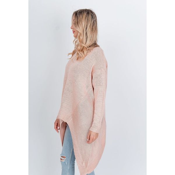 Kesi Women's asymmetric sweater - pink,