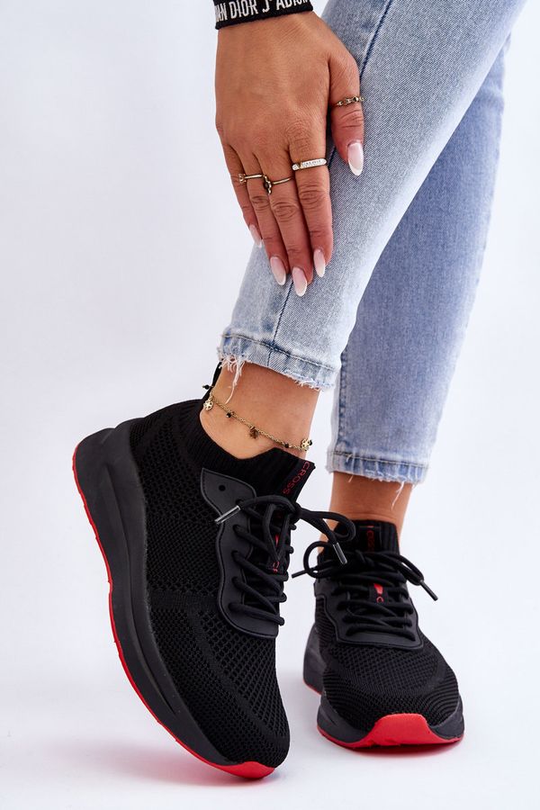 Kesi Women's Cross Jeans Slip-on Sneakers LL2R4032C Black