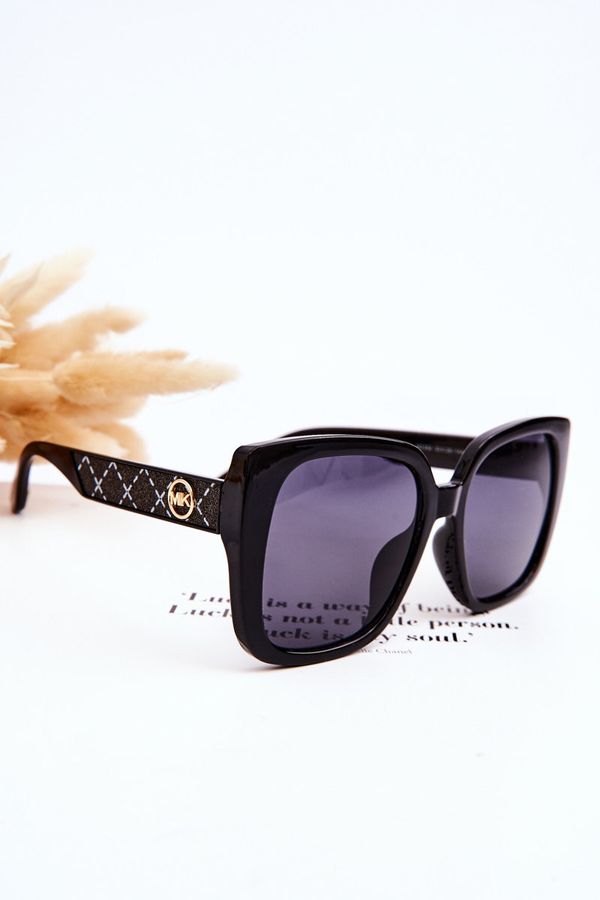 Kesi Women's Glittering Sunglasses M2354 Gradient Black