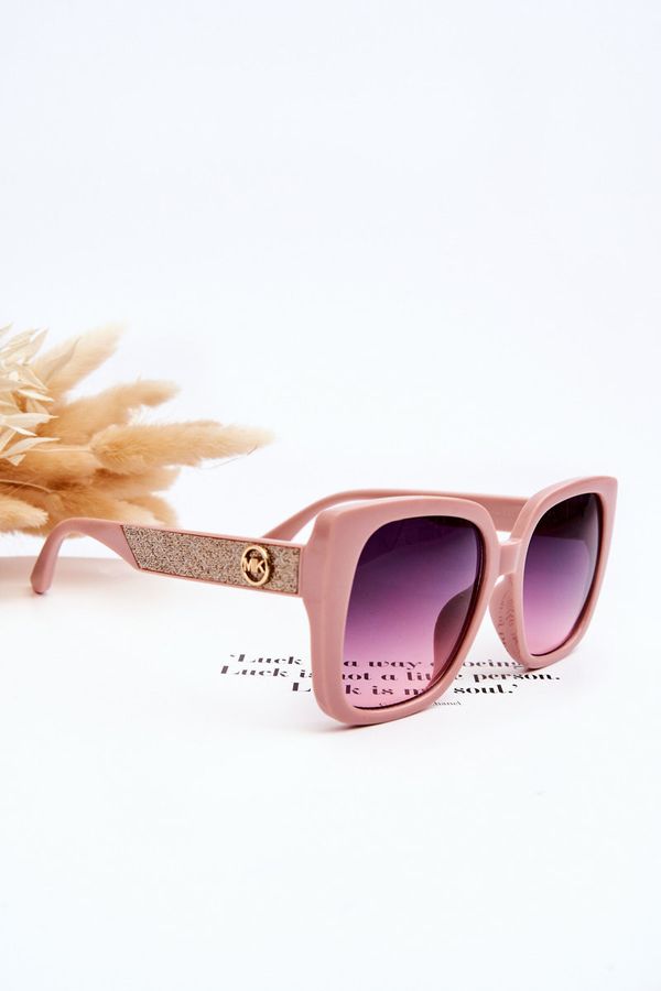 Kesi Women's Glittering Sunglasses M2354 Pink