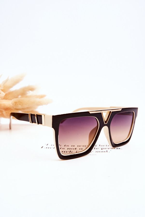 Kesi Women's Sunglasses V130037 Cream Brown