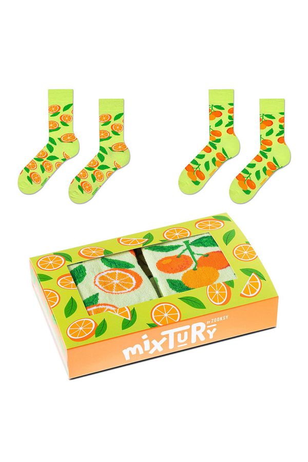 Kesi Zooxy mixTURY Oranges 2 Pairs sock set