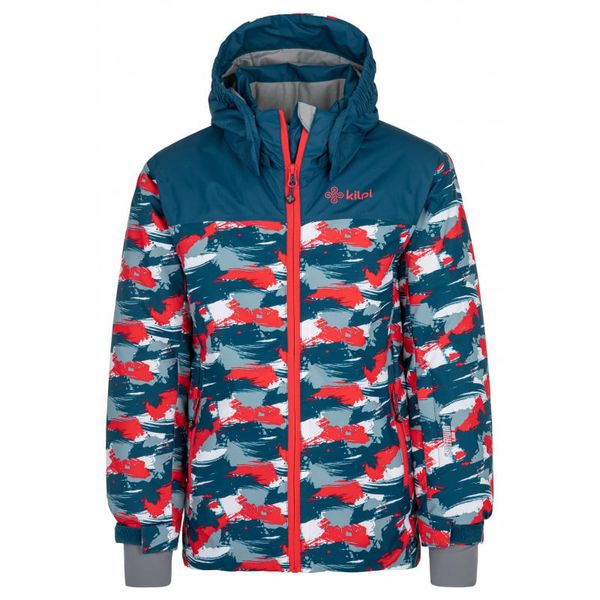 Kilpi Boys ski jacket KILPI ATENI-JB turquoise