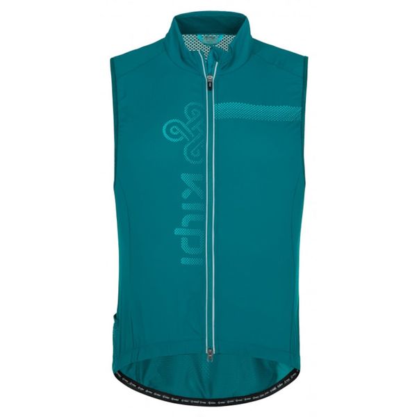 Kilpi Men's cycling vest Kilpi FLOW-M TURQUISE