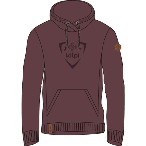 Kilpi Men's sweatshirt Kilpi ODISEA-M dark red