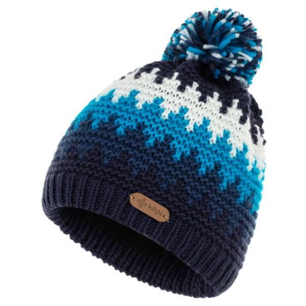 Kilpi Men's winter knitted hat Kilpi SKAL-M blue