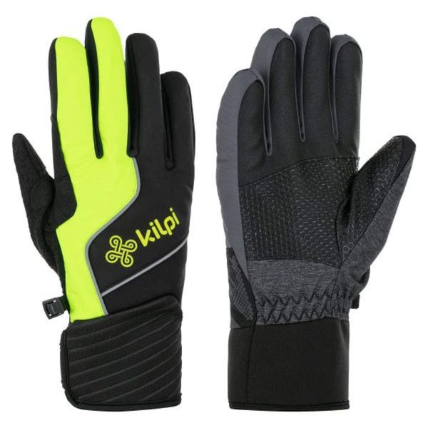 Kilpi Softshell gloves Kilpi ROT-U yellow