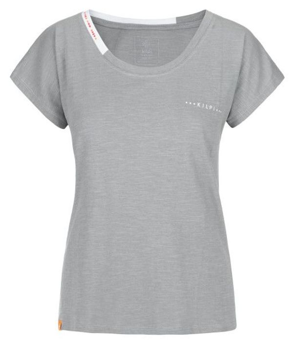 Kilpi Women's cotton T-shirt KILPI ROISIN-W light gray